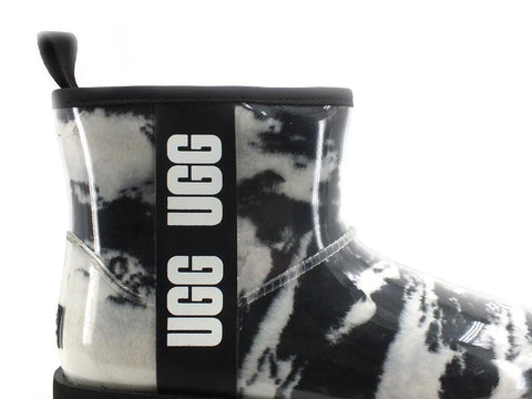 UGG W Classic Clear Mini Marble Stivaletto Pelo Black W1120778 - Sandrini Calzature e Abbigliamento