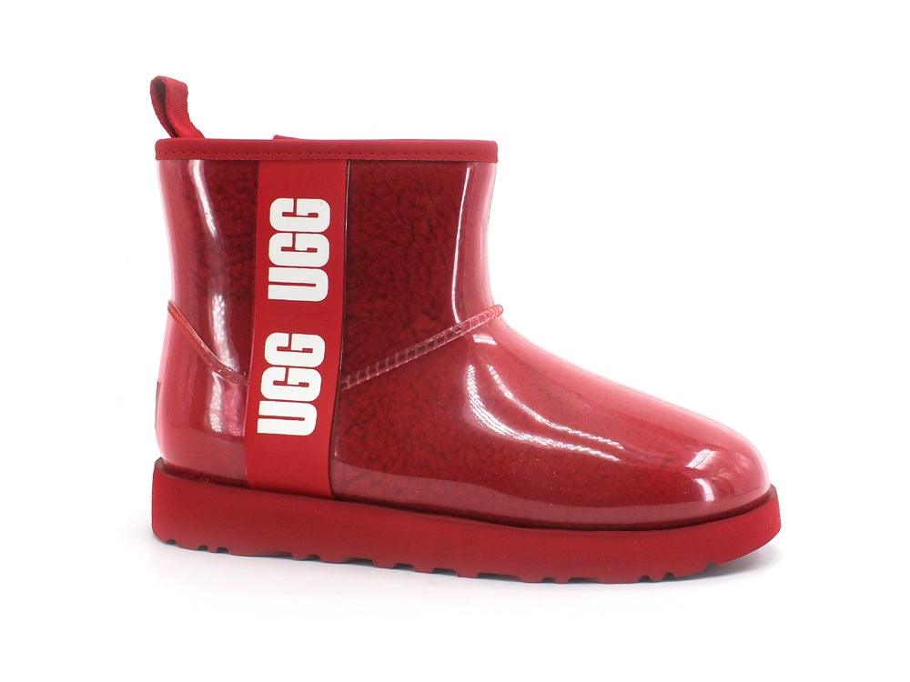 UGG W Classic Clear Mini Stivaletto Samba Red W1113190 - Sandrini Calzature e Abbigliamento
