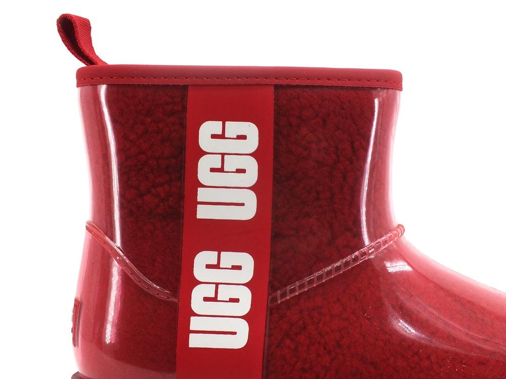 UGG W Classic Clear Mini Stivaletto Samba Red W1113190 - Sandrini Calzature e Abbigliamento