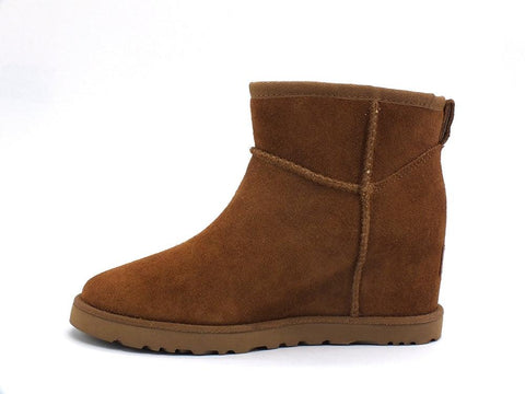 UGG W Classic Femme Mini Stivaletto Zeppa Chestnut 1104609W - Sandrini Calzature e Abbigliamento