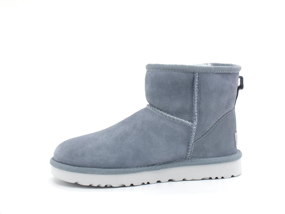 UGG W Classic Mini II Stivaletto Pelo Beige Grey Ash Fog W1016222 - Sandrini Calzature e Abbigliamento