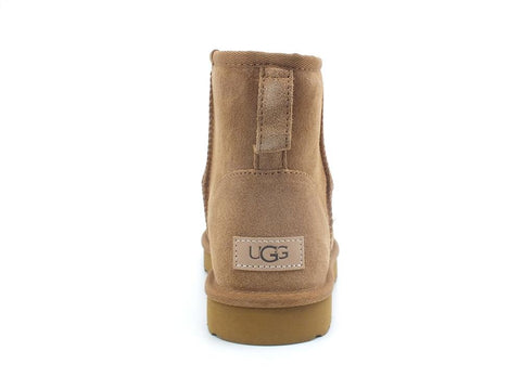 UGG W Classic Mini II Stivaletto Pelo Chestnut W1016222 - Sandrini Calzature e Abbigliamento