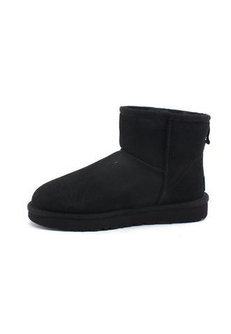 UGG W Classic Mini II Stivaletto Pelo Donna Black W1016222 - Sandrini Calzature e Abbigliamento