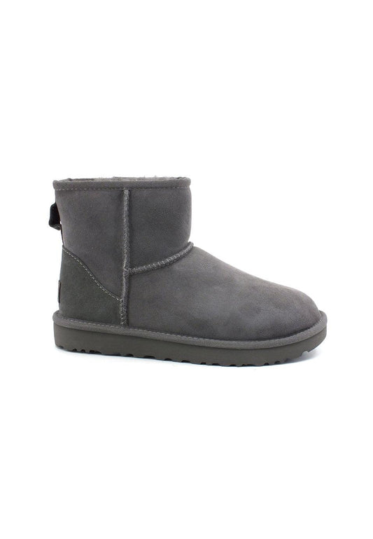 UGG W Classic Mini II Stivaletto Pelo Donna Grey W1016222 - Sandrini Calzature e Abbigliamento