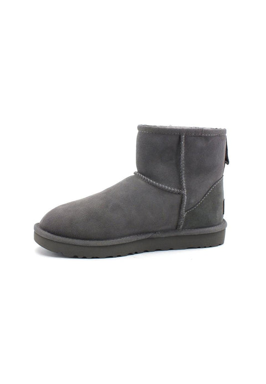 UGG W Classic Mini II Stivaletto Pelo Donna Grey W1016222 - Sandrini Calzature e Abbigliamento