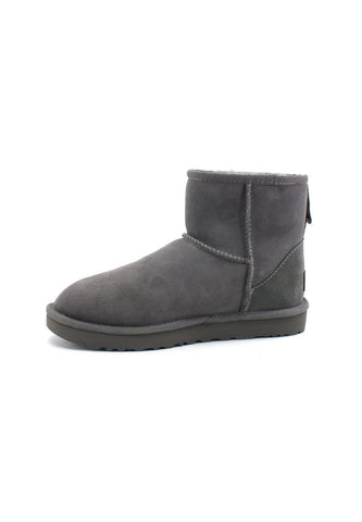 UGG W Classic Mini II Stivaletto Pelo Donna Grey W1016222 - Sandrini Calzature e Abbigliamento