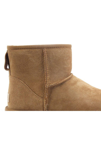 UGG W Classic Mini II Stivaletto Pelo Donna Marrone Chestnut W1016222 - Sandrini Calzature e Abbigliamento