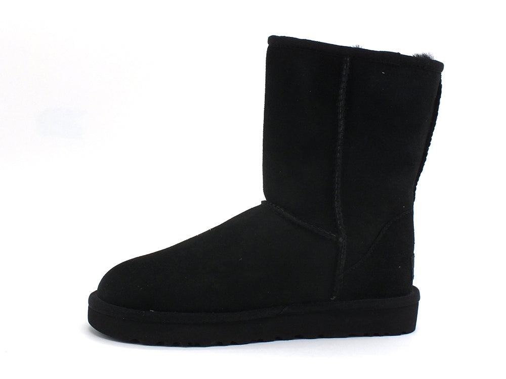 UGG W Classic Short II Stivaletto Black 1016223W - Sandrini Calzature e Abbigliamento