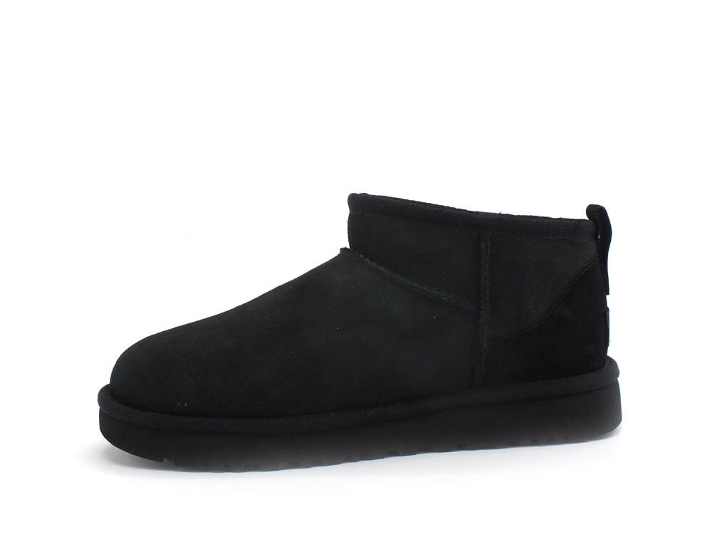 UGG W Classic Ultra Mini Stivaletto Black W1116109 - Sandrini Calzature e Abbigliamento