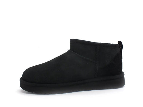 UGG W Classic Ultra Mini Stivaletto Black W1116109 - Sandrini Calzature e Abbigliamento