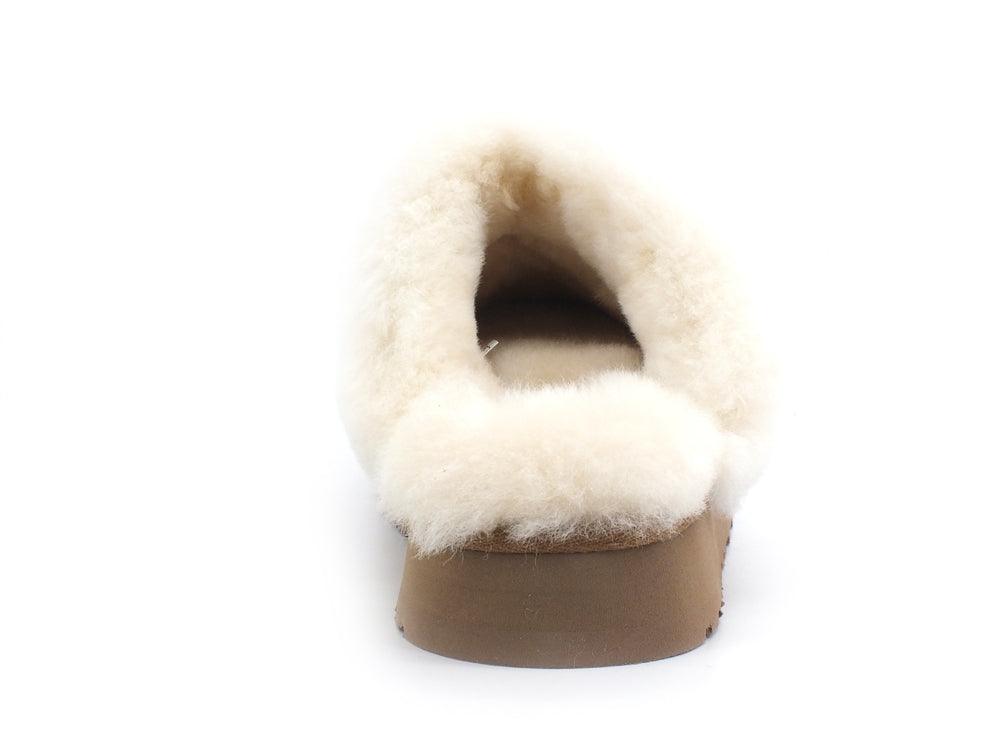 UGG W Disquette Ciabatta Slipper Chestnut W1122550 - Sandrini Calzature e Abbigliamento
