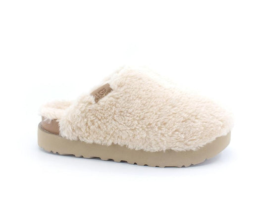 UGG W Fuzz Sugar Slide Ciabatta Pelo Natural W1121634 - Sandrini Calzature e Abbigliamento