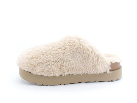 UGG W Fuzz Sugar Slide Ciabatta Pelo Natural W1121634 - Sandrini Calzature e Abbigliamento