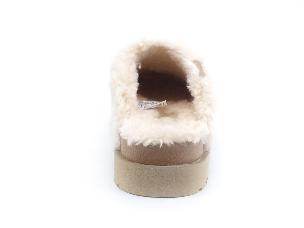 UGG W Fuzz Sugar Slide Ciabatta Pelo Natural W1121634 - Sandrini Calzature e Abbigliamento