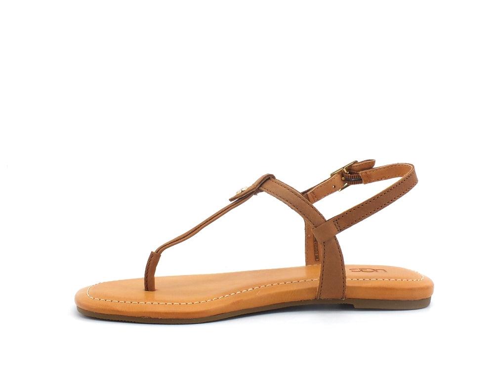 UGG W Madeena Sandalo Donna Tan Leather W1119759 - Sandrini Calzature e Abbigliamento