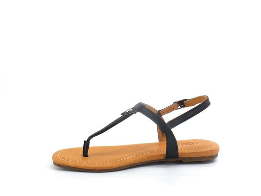 UGG W Madeena Sandalo Pelle Black Nero W1119759 - Sandrini Calzature e Abbigliamento