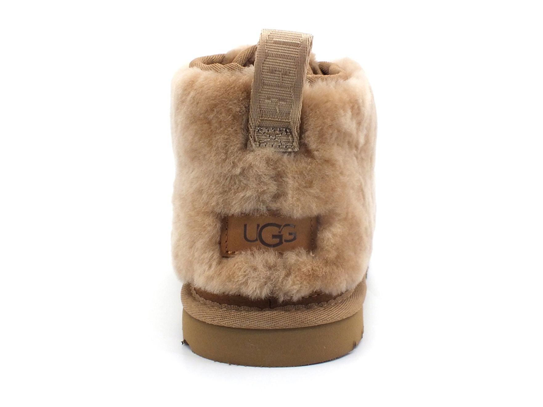 UGG W Neumel Cozy Stivaletto Pelo Chestnut W1123665 - Sandrini Calzature e Abbigliamento