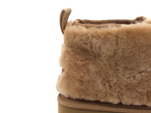 UGG W Neumel Cozy Stivaletto Pelo Chestnut W1123665 - Sandrini Calzature e Abbigliamento