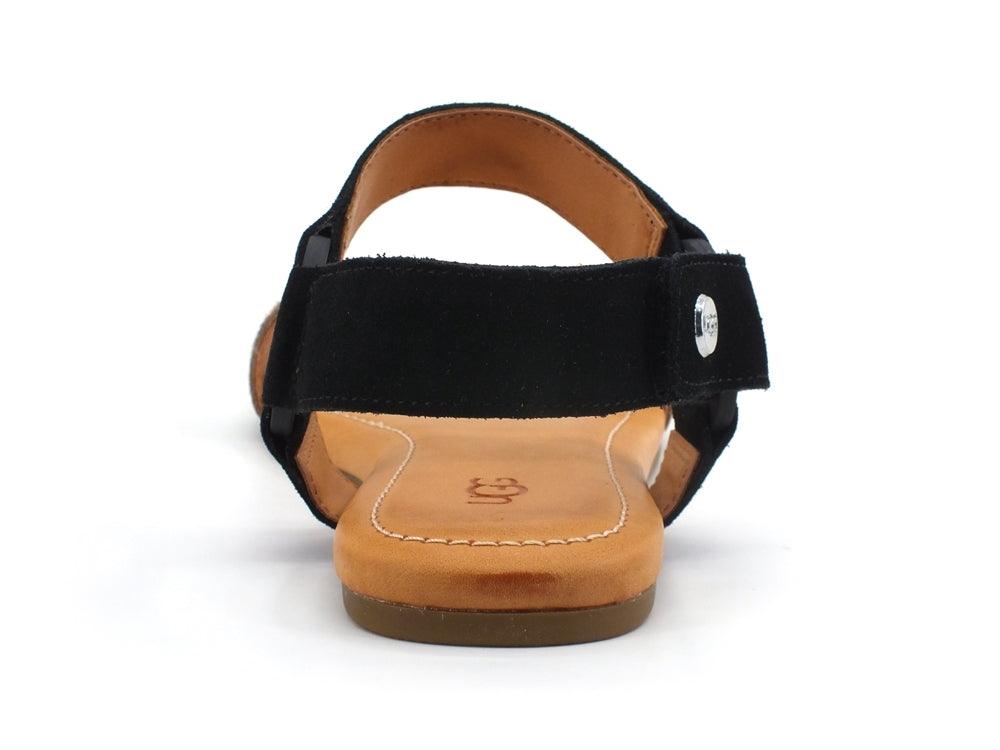 UGG W Rynell Leopard Sandalo Black Tan Leopard W1118470 - Sandrini Calzature e Abbigliamento