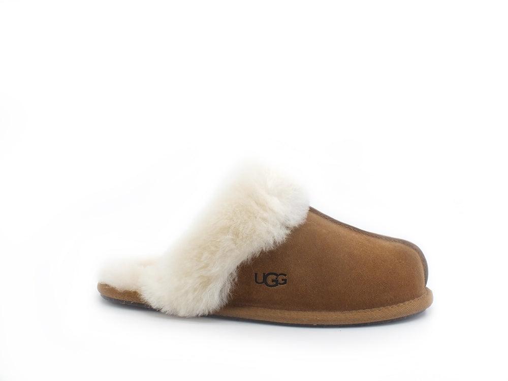 UGG W Scufette II Ciabatta Pelo Chestnut W1106872 - Sandrini Calzature e Abbigliamento