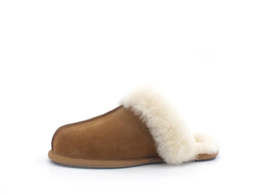 UGG W Scufette II Ciabatta Pelo Chestnut W1106872 - Sandrini Calzature e Abbigliamento