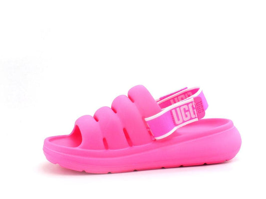 UGG W Sport Yeah Ciabatta Sandalo Key Taffy Pink Rosa W1126811 - Sandrini Calzature e Abbigliamento