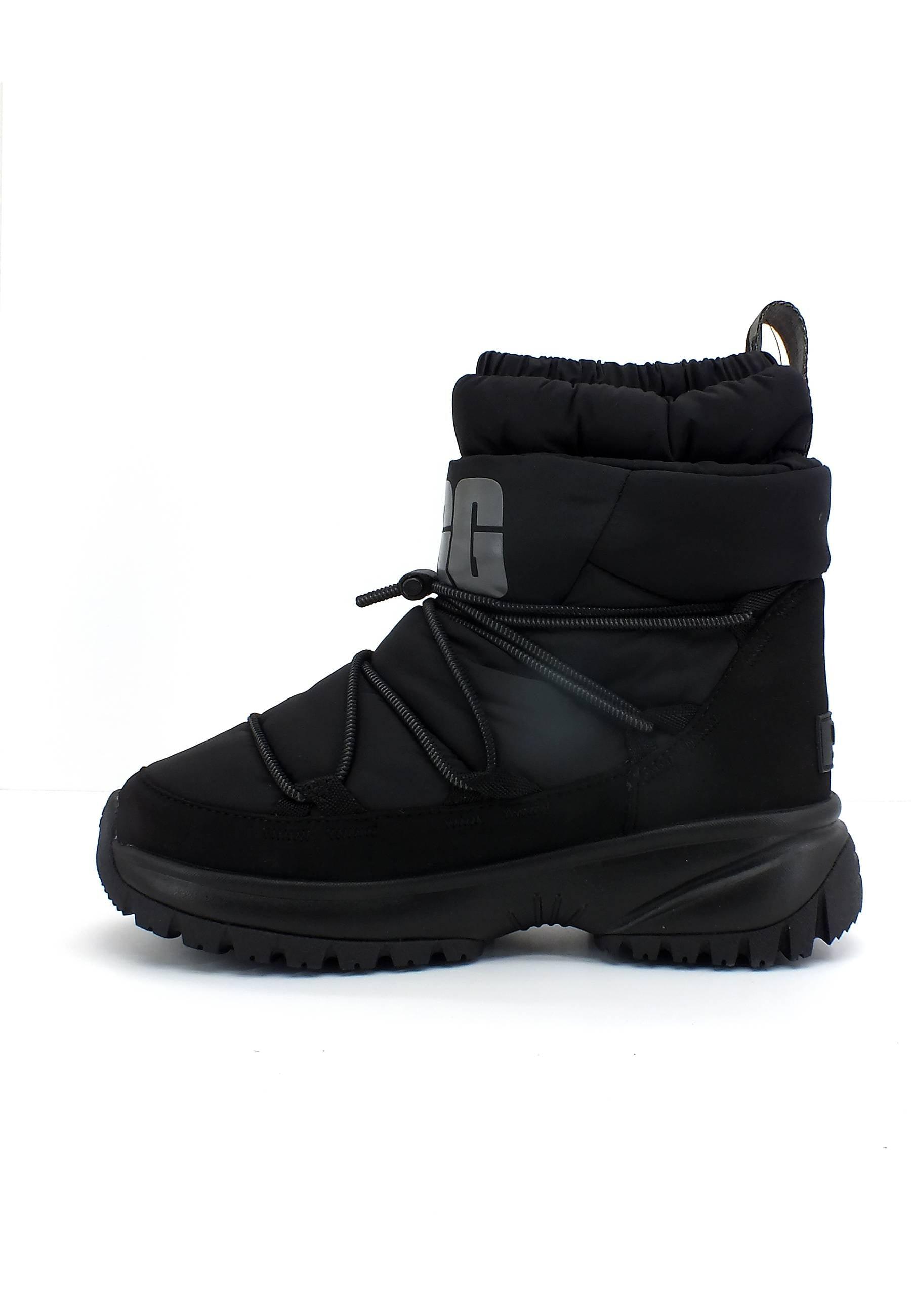 UGG Yose Puffer Stivaletto Mid Donna Black W1131978 - Sandrini Calzature e Abbigliamento