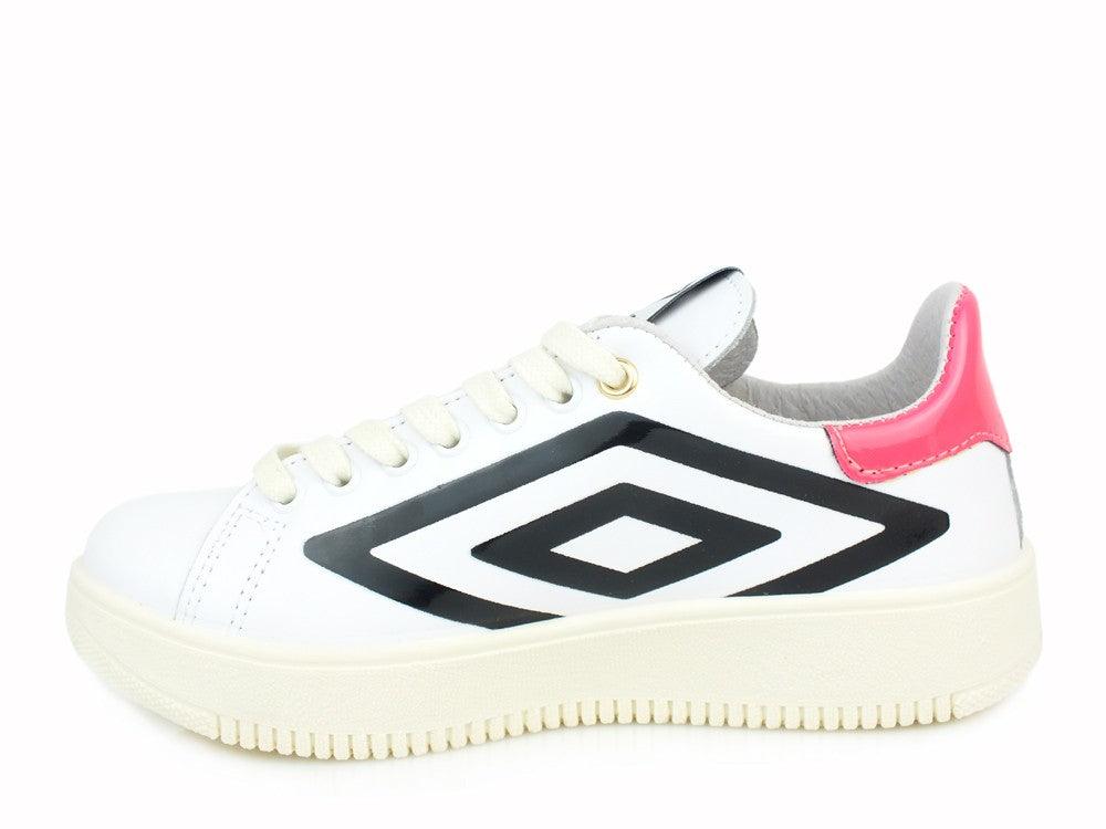 UMBRO Sneaker Bianco Nero Rosa RFP37021S - Sandrini Calzature e Abbigliamento