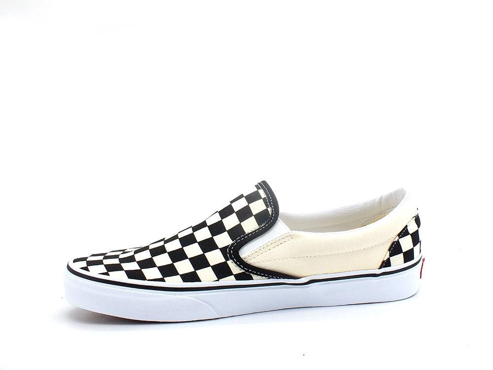 VANS Classic Slip On Checkboard Sneaker Black White VN000EYEBWW1 - Sandrini Calzature e Abbigliamento