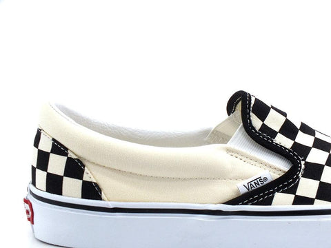 VANS Classic Slip On Checkboard Sneaker Black White VN000EYEBWW1 - Sandrini Calzature e Abbigliamento