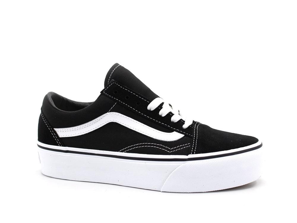 VANS Old Skool Platform Sneaker Black White VN0A3B3UY281 - Sandrini Calzature e Abbigliamento