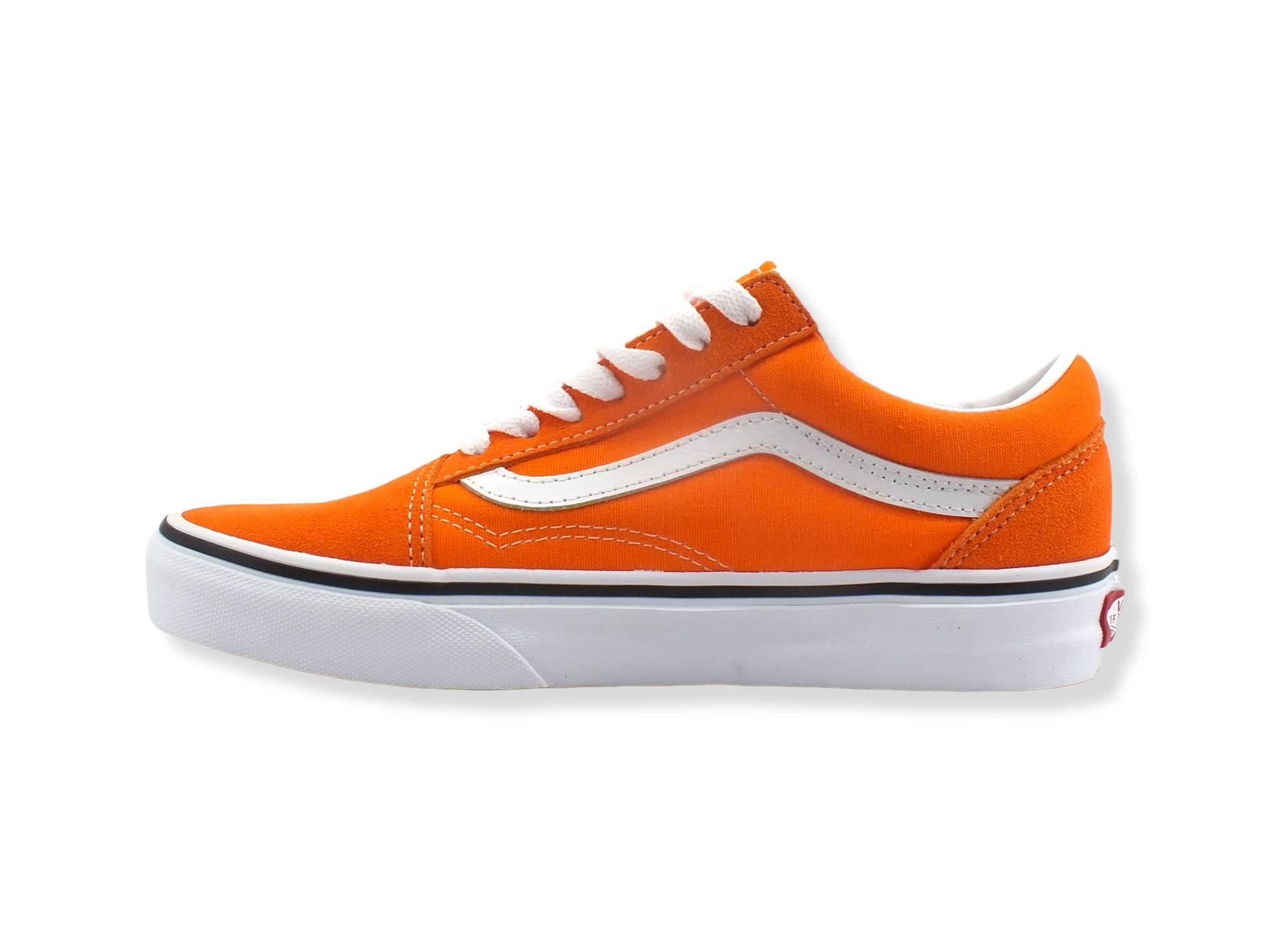 VANS Old Skool Sneaker Orange Tiger True White VN0A5KRFAVM1 - Sandrini Calzature e Abbigliamento