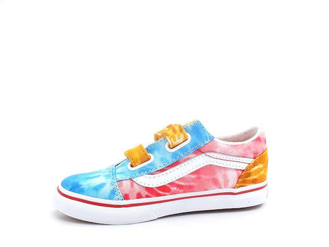 VANS Old Skool Tie Dye Block Sneaker Kids Multi True White VN000D3YABO1 - Sandrini Calzature e Abbigliamento