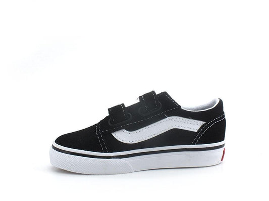 VANS Old Skool V Sneaker Kids Black VN000D3YBLK1 - Sandrini Calzature e Abbigliamento