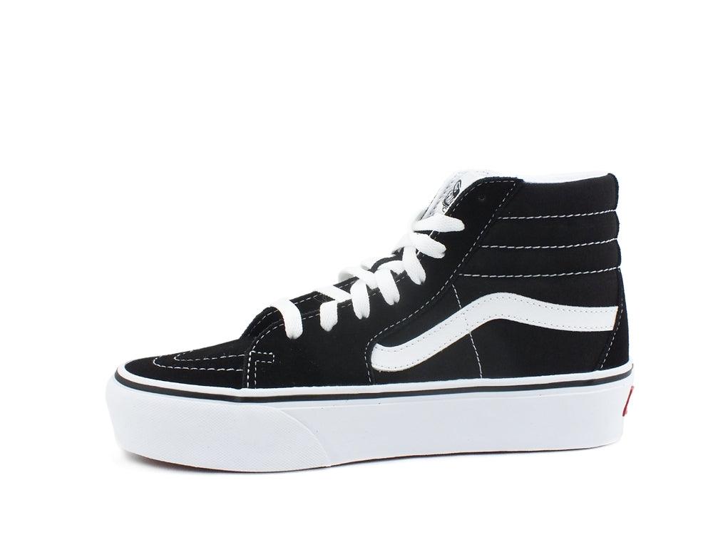 VANS Sk8-Hi Platform 2.0 Sneaker Black True White VN0A3TKN6BT - Sandrini Calzature e Abbigliamento