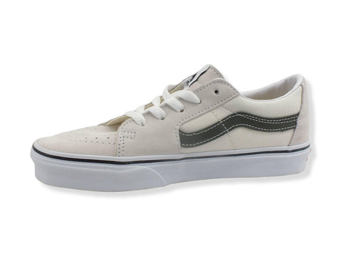 VANS Sk8 Low Sneaker White Khaki VN0A4UUKB361 - Sandrini Calzature e Abbigliamento