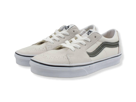 VANS Sk8 Low Sneaker White Khaki VN0A4UUKB361 - Sandrini Calzature e Abbigliamento