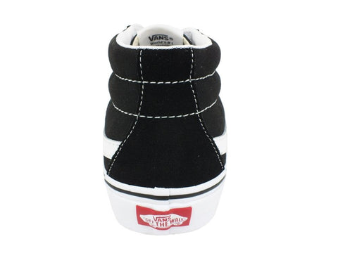 VANS Sk8-Mid Reissue Black True White VN0A391F6BT1 - Sandrini Calzature e Abbigliamento