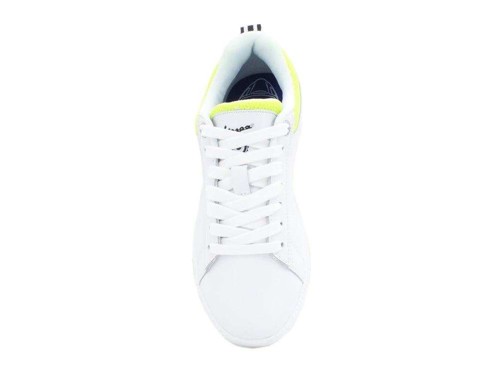 VESPA Festival Sneakers White Yellow Fluo V00013-414-1032 - Sandrini Calzature e Abbigliamento