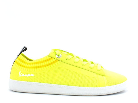 VESPA Pop Sneakers Yellow Fluo V00011-500-32 - Sandrini Calzature e Abbigliamento