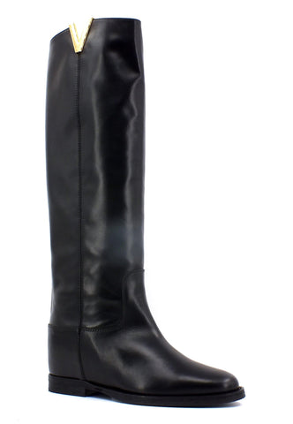 VIA ROMA 15 Santa Monica Stivale Donna Nero 2568 - Sandrini Calzature e Abbigliamento