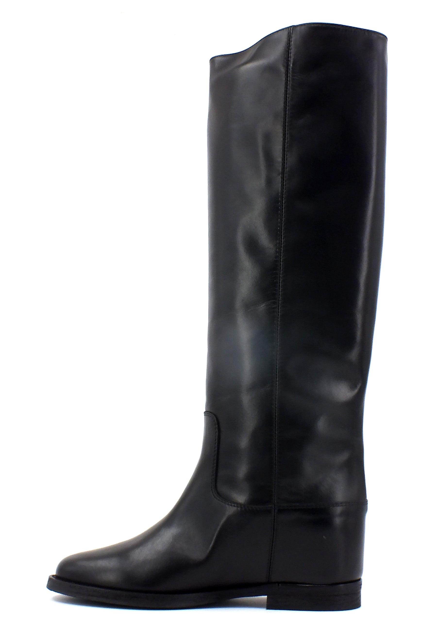 VIA ROMA 15 Santa Monica Stivale Donna Nero 2568 - Sandrini Calzature e Abbigliamento