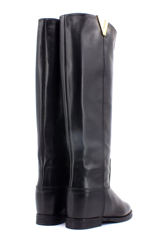 VIA ROMA 15 Santa Monica Stivale Donna Nero 2568 - Sandrini Calzature e Abbigliamento