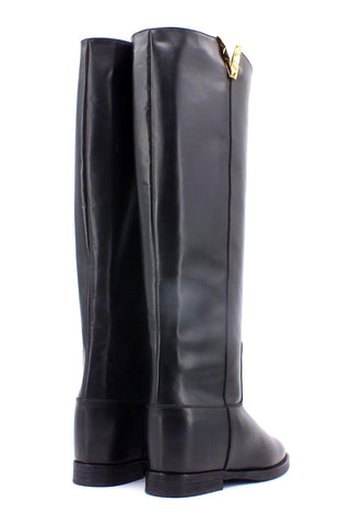 VIA ROMA 15 Santa Monica Stivale Donna Nero 4055 - Sandrini Calzature e Abbigliamento