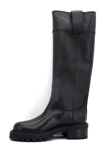 VIA ROMA 15 Stivale Leather Donna Nero 3831 - Sandrini Calzature e Abbigliamento