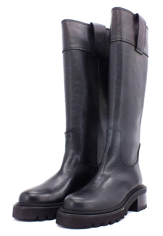 VIA ROMA 15 Stivale Leather Donna Nero 3831 - Sandrini Calzature e Abbigliamento