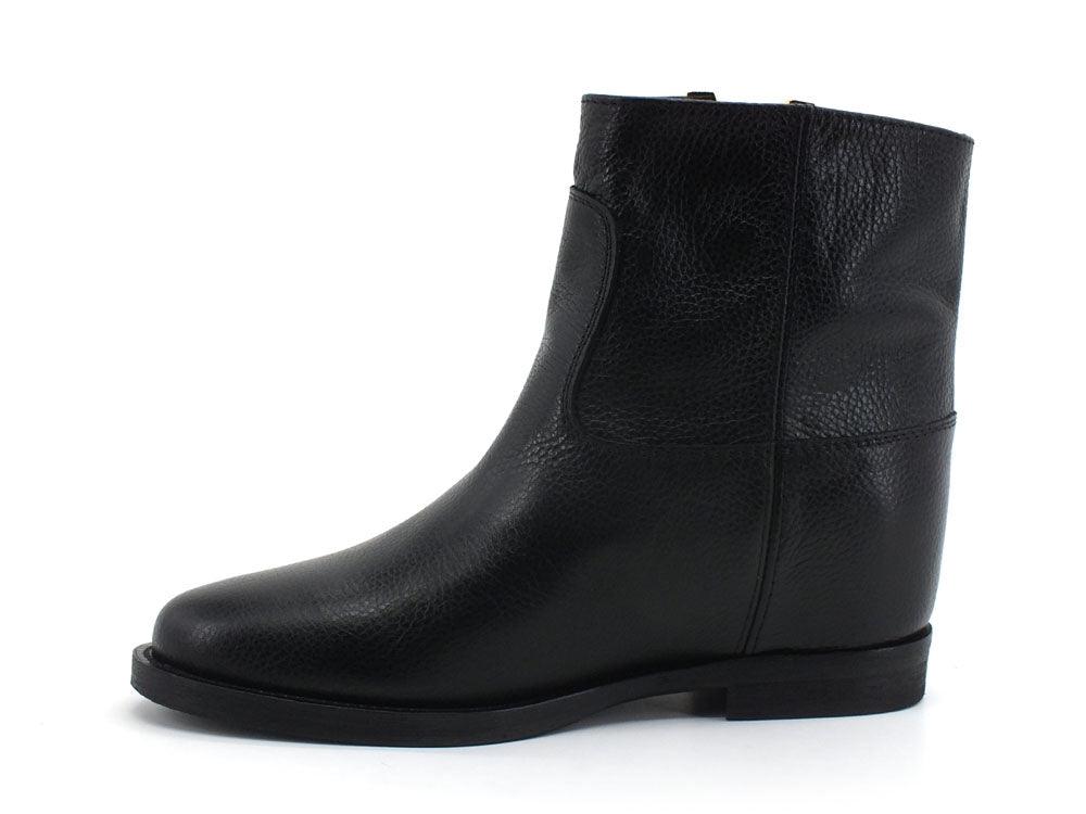 VIA ROMA 15 Stivaletto Pelle Nero 2576 - Sandrini Calzature e Abbigliamento