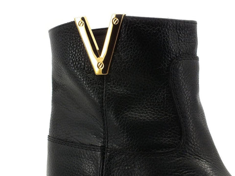VIA ROMA 15 Stivaletto Pelle Nero 2576 - Sandrini Calzature e Abbigliamento
