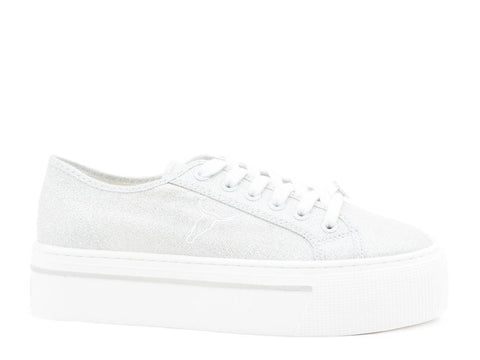 WINDSOR SMITH Ruby Neon Silver Metal White RUBY - Sandrini Calzature e Abbigliamento