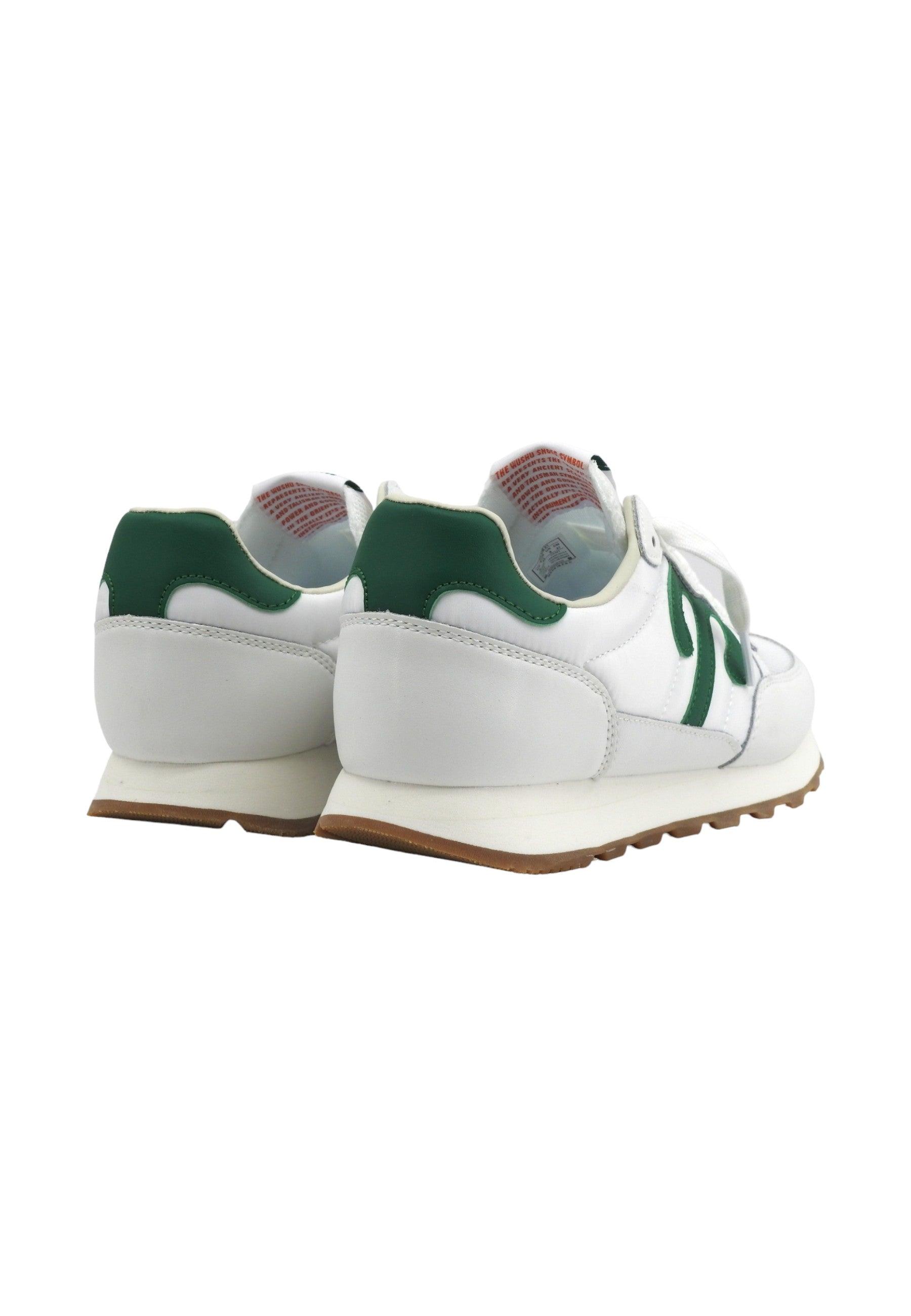 WUSHU Club 02 Sneaker Uomo White Green - Sandrini Calzature e Abbigliamento